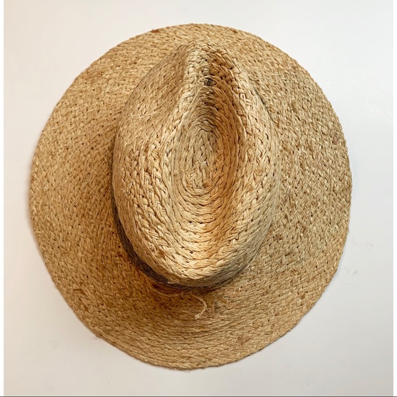 Zara Wide Brim Straw Panama Hat - Picture 5 of 8